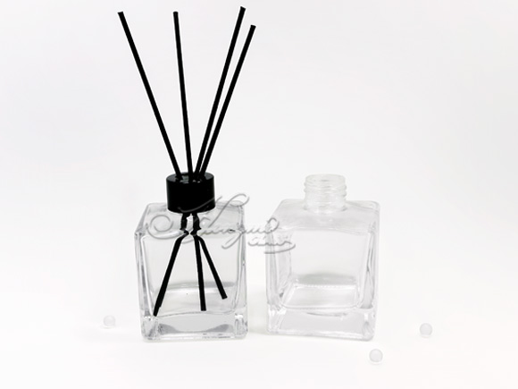 200ml empty transparent aroma fragrance glass diffuser bottle - hongmoglass