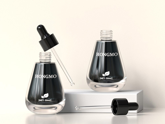 Essential oil dropper bottles