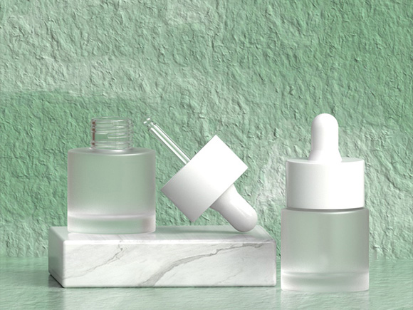 Clear Essential Oil Bottle