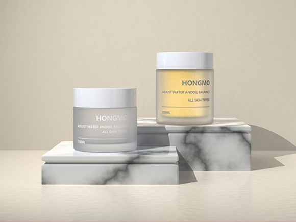 glass cosmetic jars wholesale