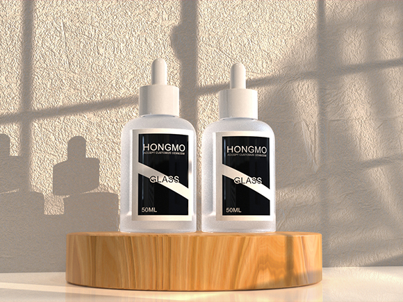 clear glass dropper bottles​