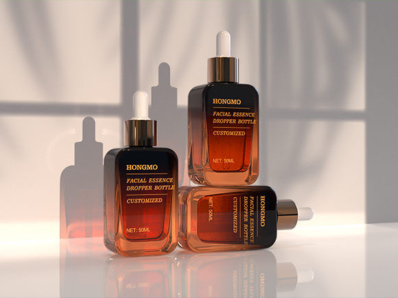 1 oz amber glass bottles with dropper​