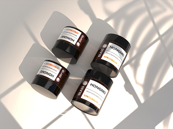 glass jars for creams and lotions​