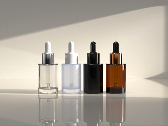 empty dropper glass bottle factory​