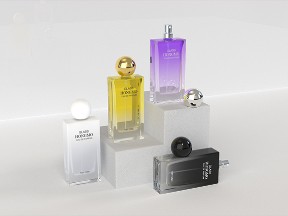 empty glass perfume spray bottles​