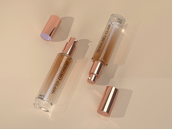 glass lotion bottles with pump wholesale​