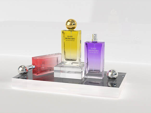 empty glass spray perfume bottles​