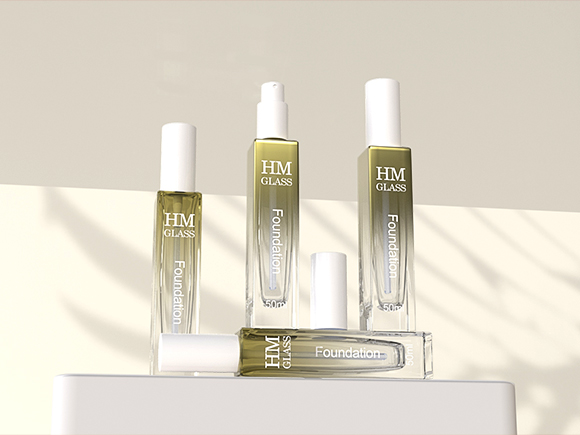 perfume spray bottle glass​