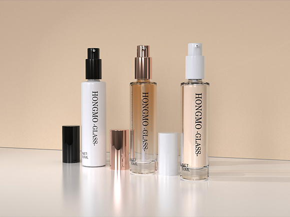 glass bottle lotion pump​