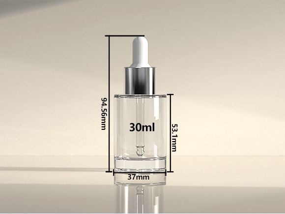 1 ounce glass bottle with dropper​