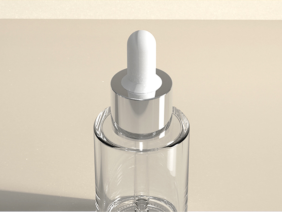 frosted glass dropper bottle​