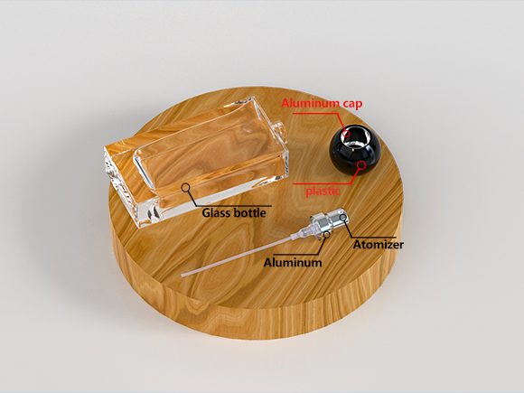 perfume glass spray bottles​