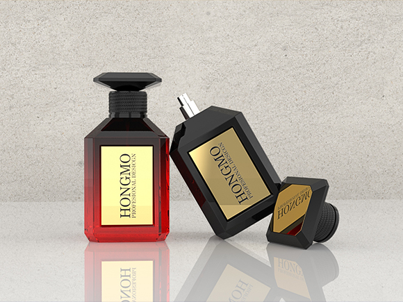 perfume empty glass bottles​