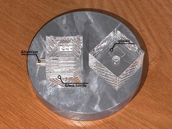 luxury bottle luxury car perfume​