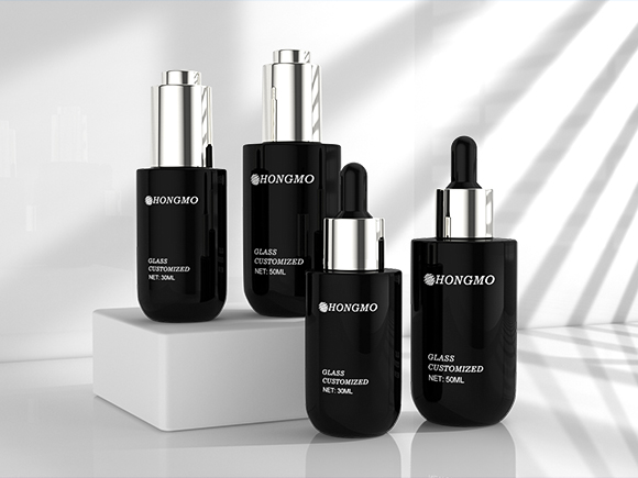 clear glass dropper bottles​