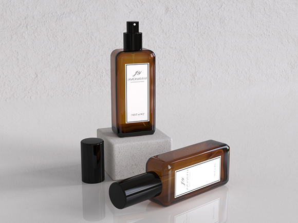 unique perfume bottle with box