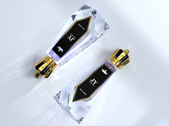 modern luxury perfume bottle