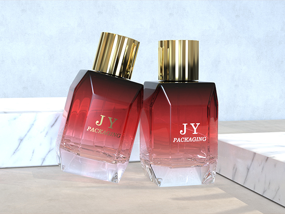 luxury perfume bottle empty