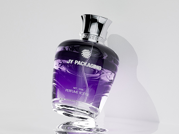 50ml glass luxury perfume bottle and packaging