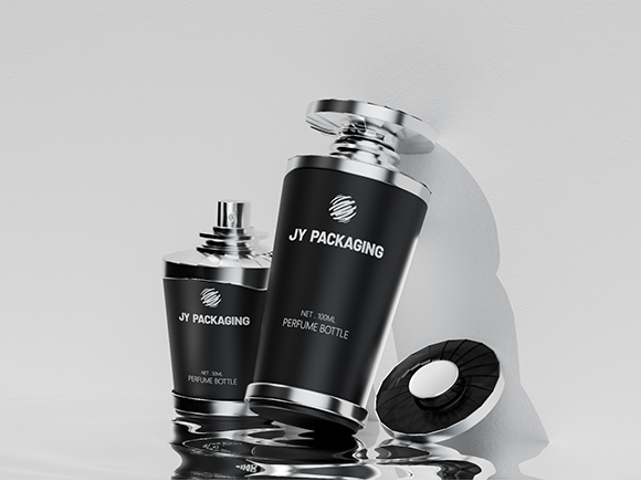 luxury heavy glass perfume bottle 100ml