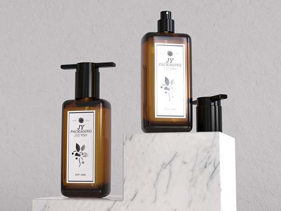 perfume bottle luxury gold