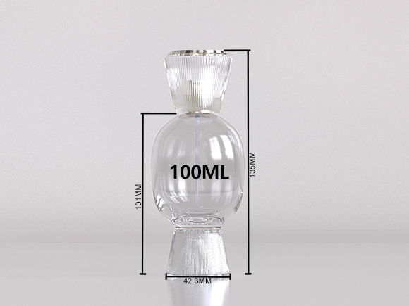 luxury empty perfume bottle with box high quality