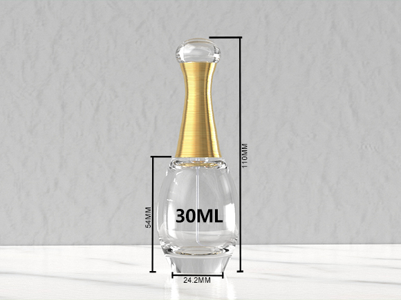 luxury 10 ml perfume bottle