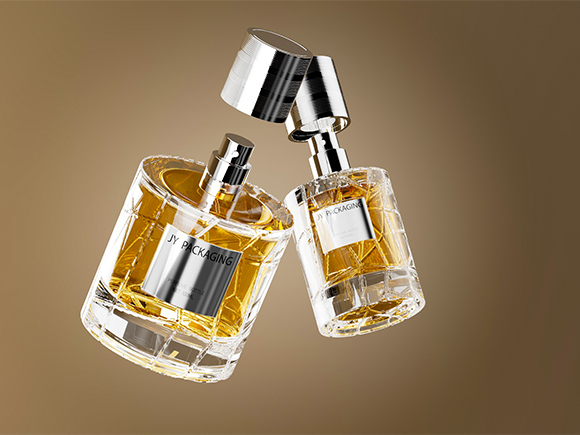 empty perfume bottle luxury
