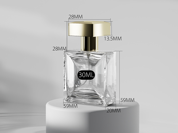 50 ml perfume bottle with box