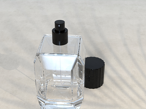 empty perfume bottle luxury