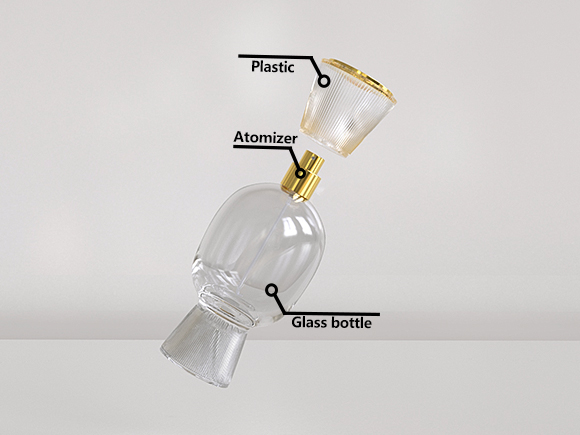 luxury perfume dispenser bottles with tap
