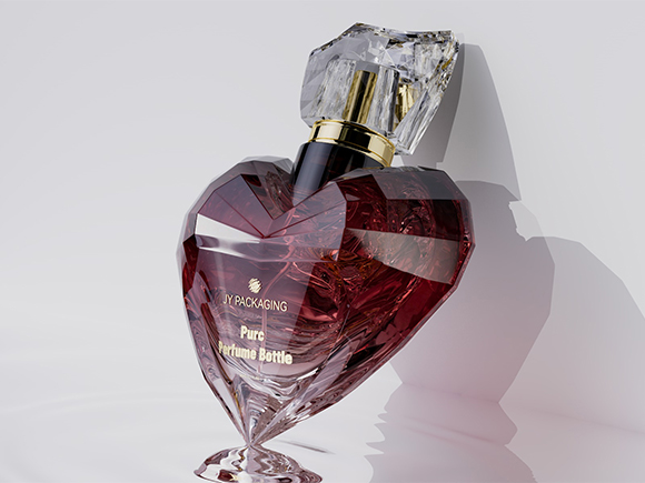 luxury black glass perfume bottles for men