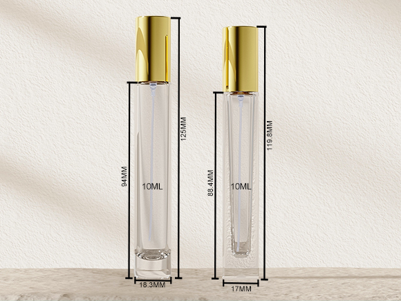 luxury oil perfume bottle