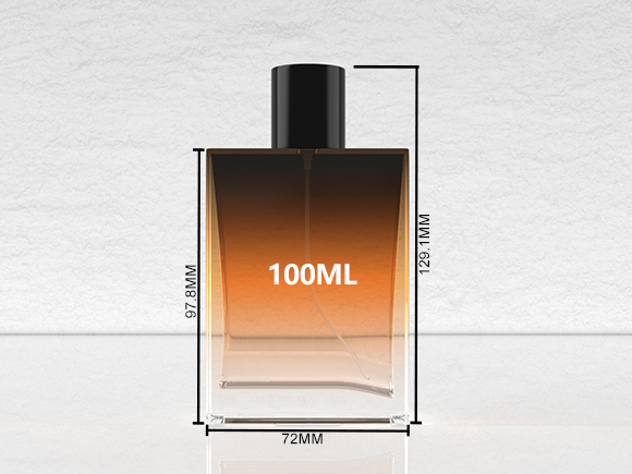 crystal bottle for perfume oil with luxury box