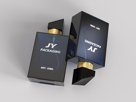 50ml square glass bottle