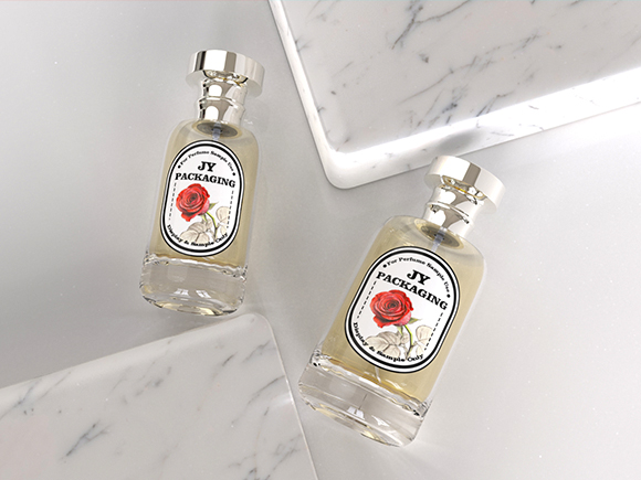 clear glass fragrance packaging