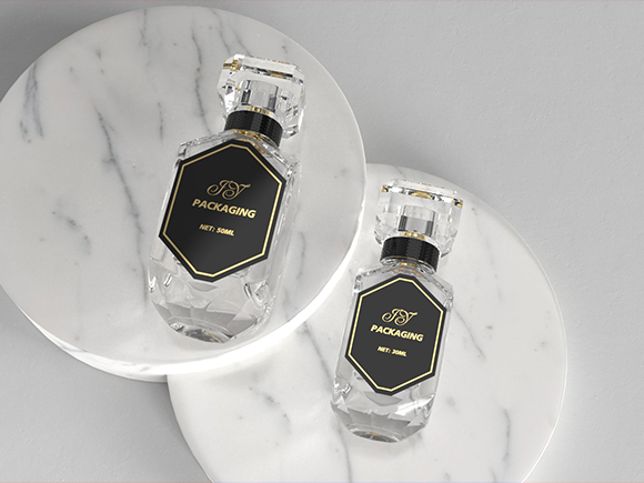 perfume bottle magnetic cap