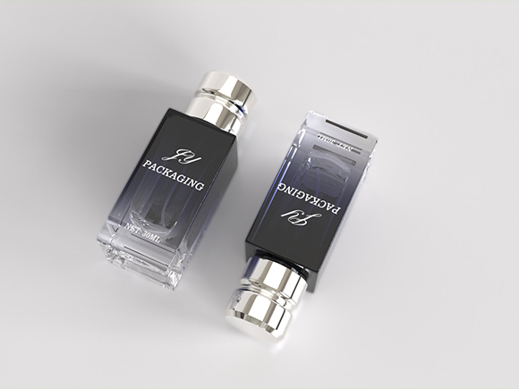 empty perfume glass bottles