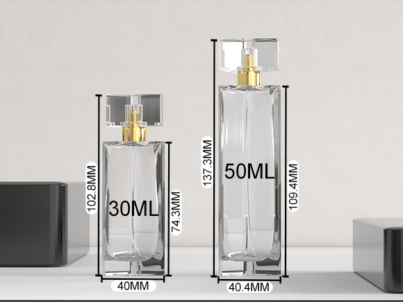empty perfume bottle