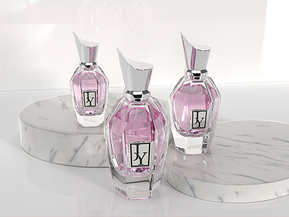 empty Clear Perfume Spray Bottle