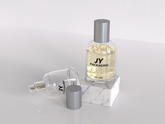round perfume bottle