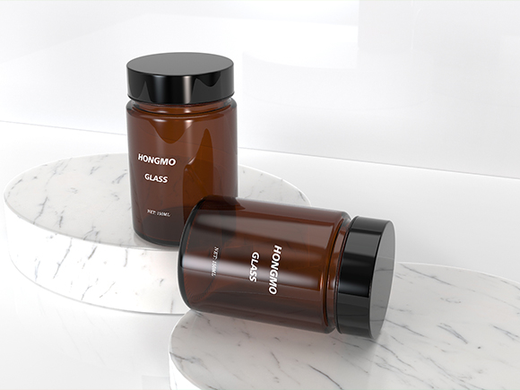 custom glass jar with lids