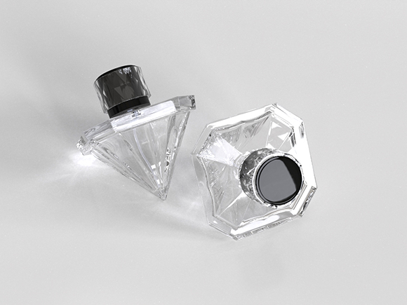 Empty Glass Perfume Atomizer Bottle