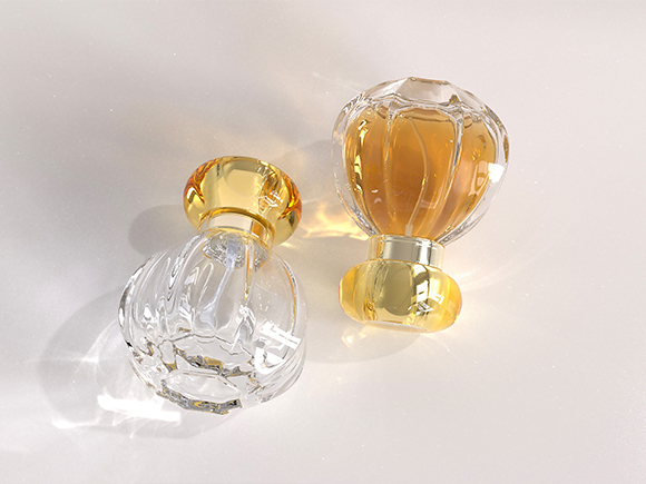 glass perfume spray bottle