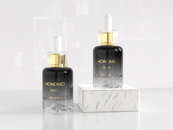 round serum bottle